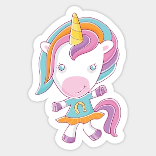 Cute Unicorn Sticker